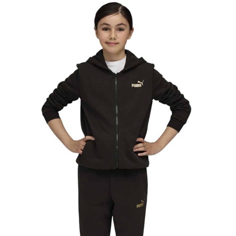 Puma Metallic Hooded Sweat Suit FL G (689729 01)