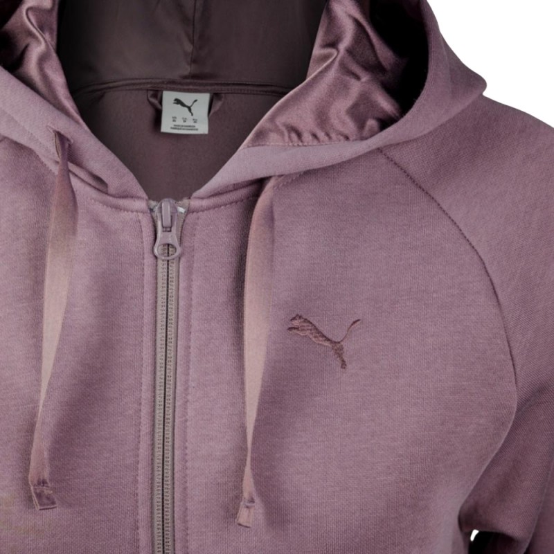 Puma ESS ELEVATED Satin FZ Hoodie FL (690344 88)