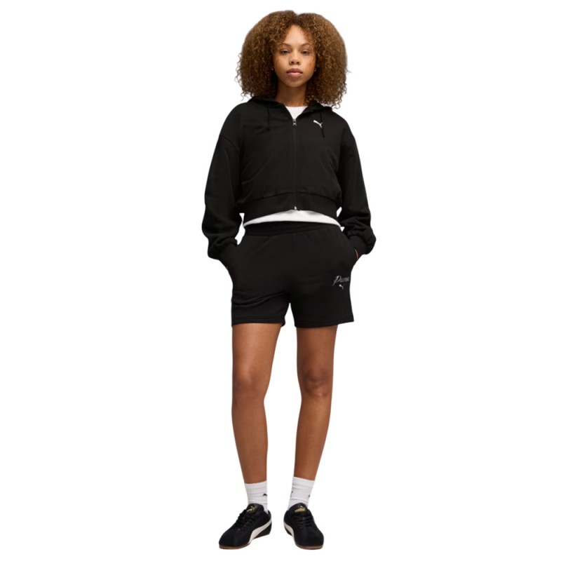 Puma ESS SCRIPT High-Waist Shorts 5 inch (691762 60)