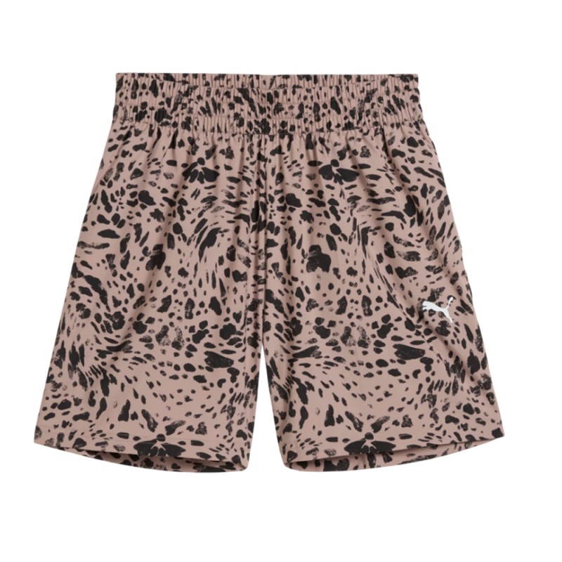 Puma ESS GRAPHIC Animal High-Rise AOP Woven Shorts 4 inch (691823 88)