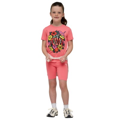 Puma MID90s Graphic Tee and Short Leggings Set PS (691926 25)