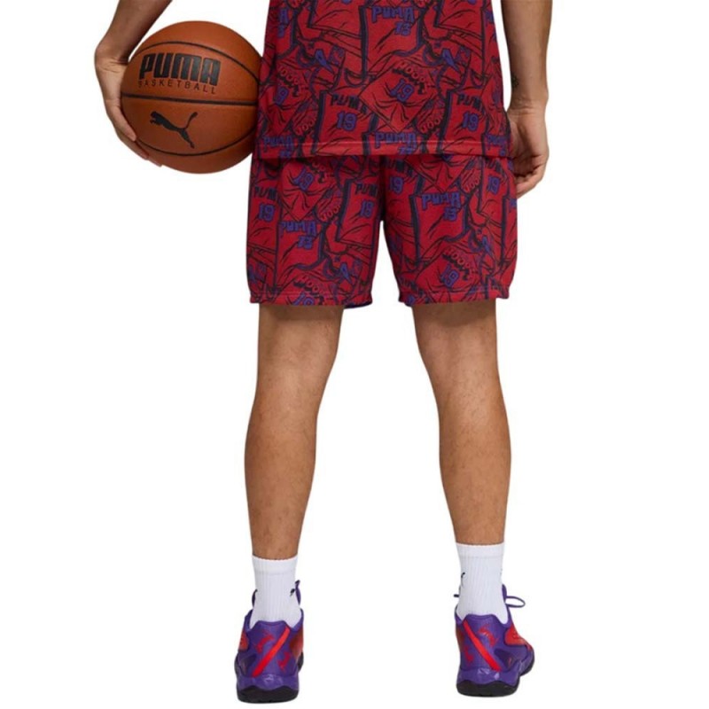 Puma Flagrant Foul AOP 6 inch Shorts (692266 02)