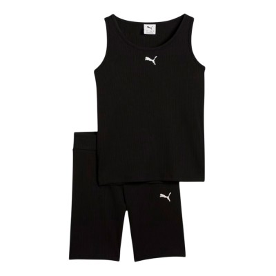 Puma ESS ELEVATED Rib Tank and Short Leggings Set G (692477 01)