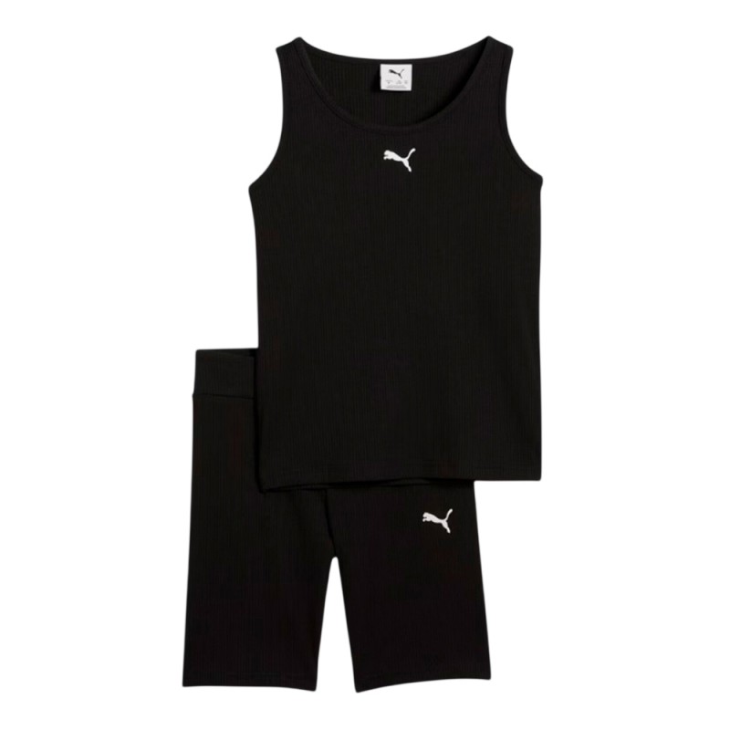 Puma ESS ELEVATED Rib Tank and Short Leggings Set G (692477 01)