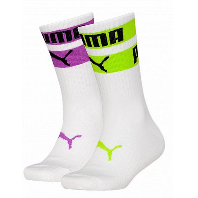 Puma KIDS LOGO STRIPES SOCK 2P (701225803 001)