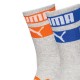 Puma KIDS LOGO STRIPES SOCK 2P (701225803 002)
