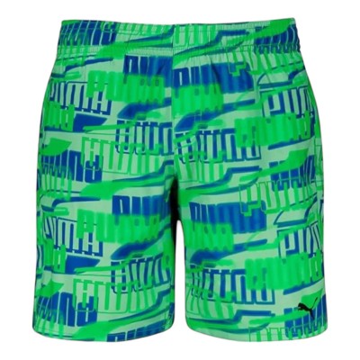 Puma SWIM BOYS PRINTED ALL OVER MID SHORTS 1P (701225812 001)