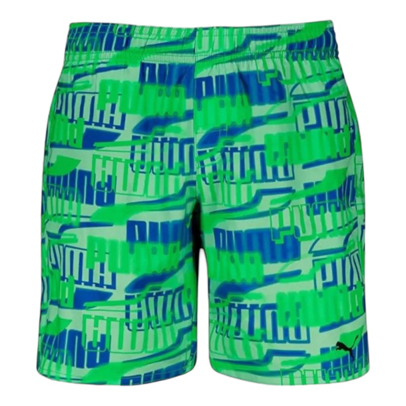 Puma SWIM BOYS PRINTED ALL OVER MID SHORTS 1P (701225812 001)