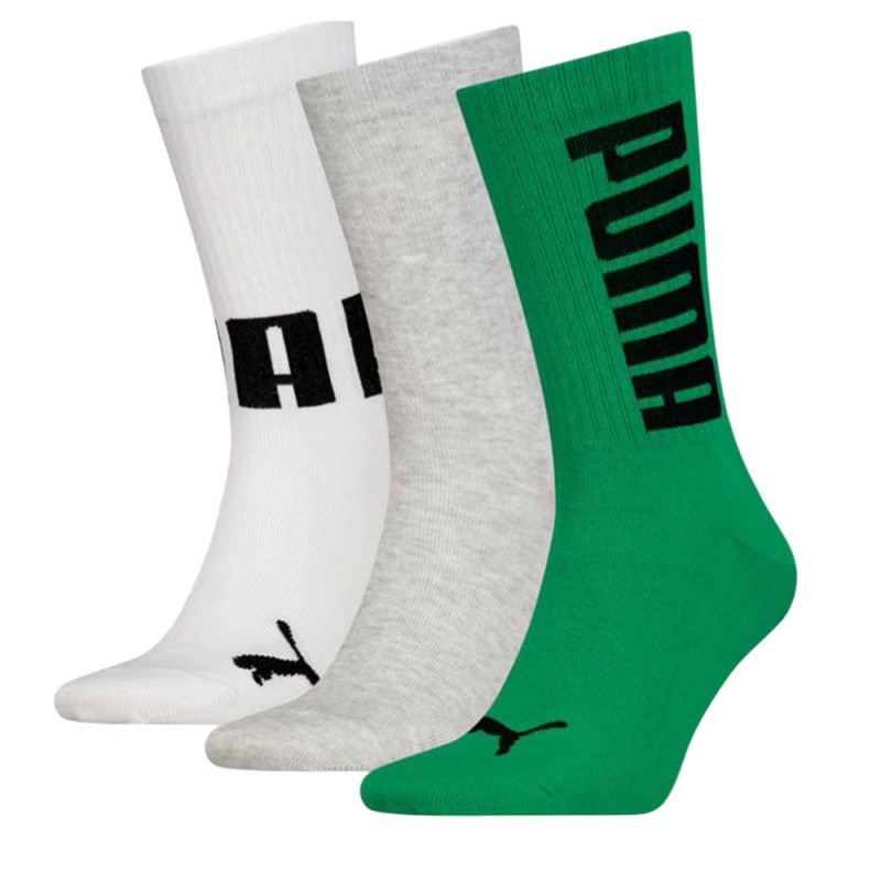 Puma UNISEX BIG LOGO SHORT CREW 3P (701225882 003)