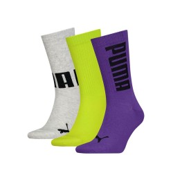 Puma UNISEX BIG LOGO SHORT CREW 3P (701225882 004)