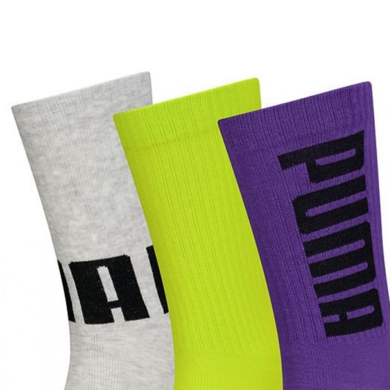 Puma UNISEX BIG LOGO SHORT CREW 3P (701225882 004)