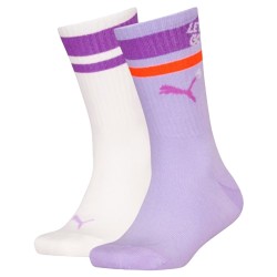 Puma KIDS HERITAGE STRIPE CREW SOCK 2P (701228103 002)