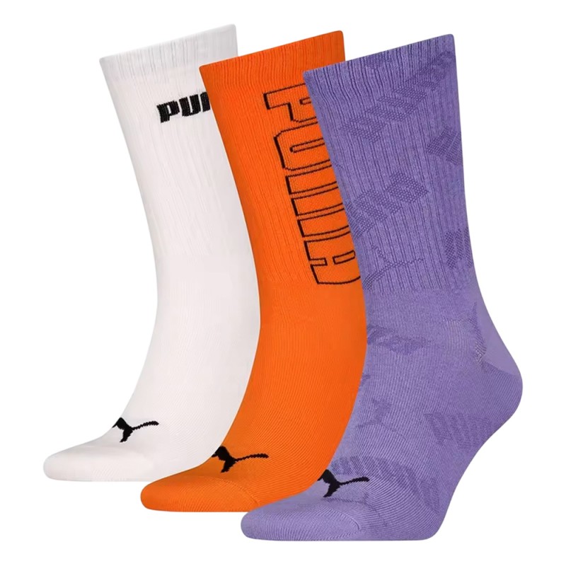 Puma UNISEX MESH LOGO CREW SOCK 3P (701228111 003)