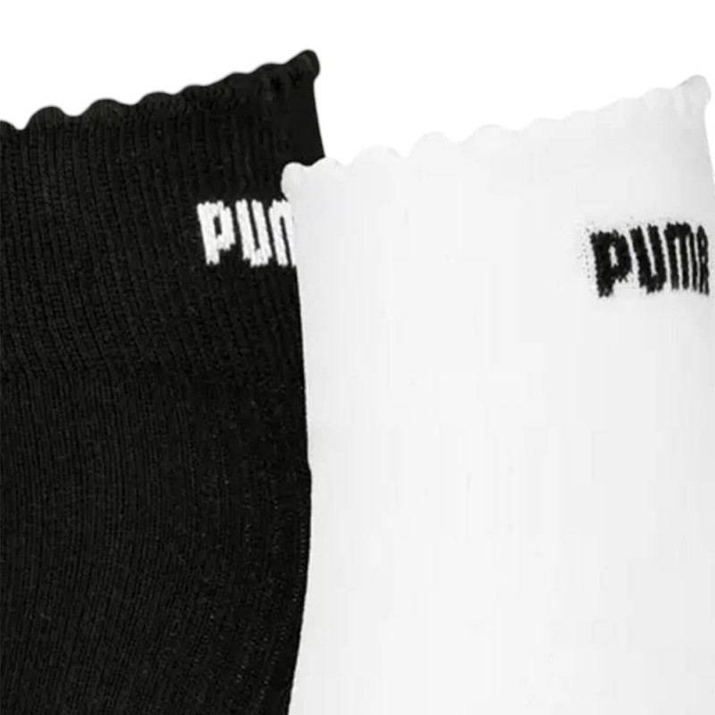 Puma 947223 PUMA WOMEN SCALLOP EDGE QUARTER 2P (701233670 001)