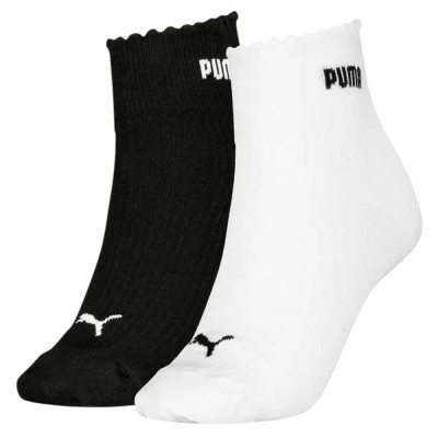 Puma 947223 PUMA WOMEN SCALLOP EDGE QUARTER 2P (701233670 001)