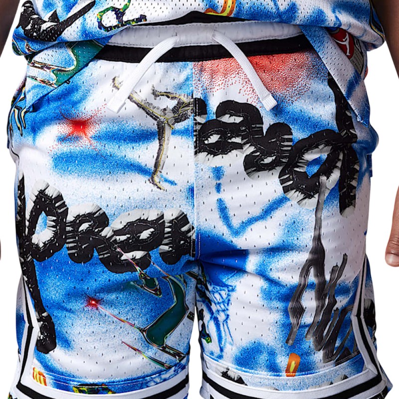 Nike JDB MJ AOP SPORT DIAMOND SHORT (95D429-BB6)