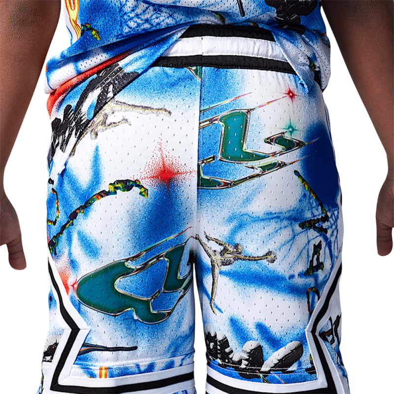 Nike JDB MJ AOP SPORT DIAMOND SHORT (95D429-BB6)