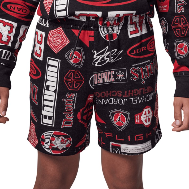 Nike JDB MJ ESSENTIALS FT AOP SHORT (95D743-023)