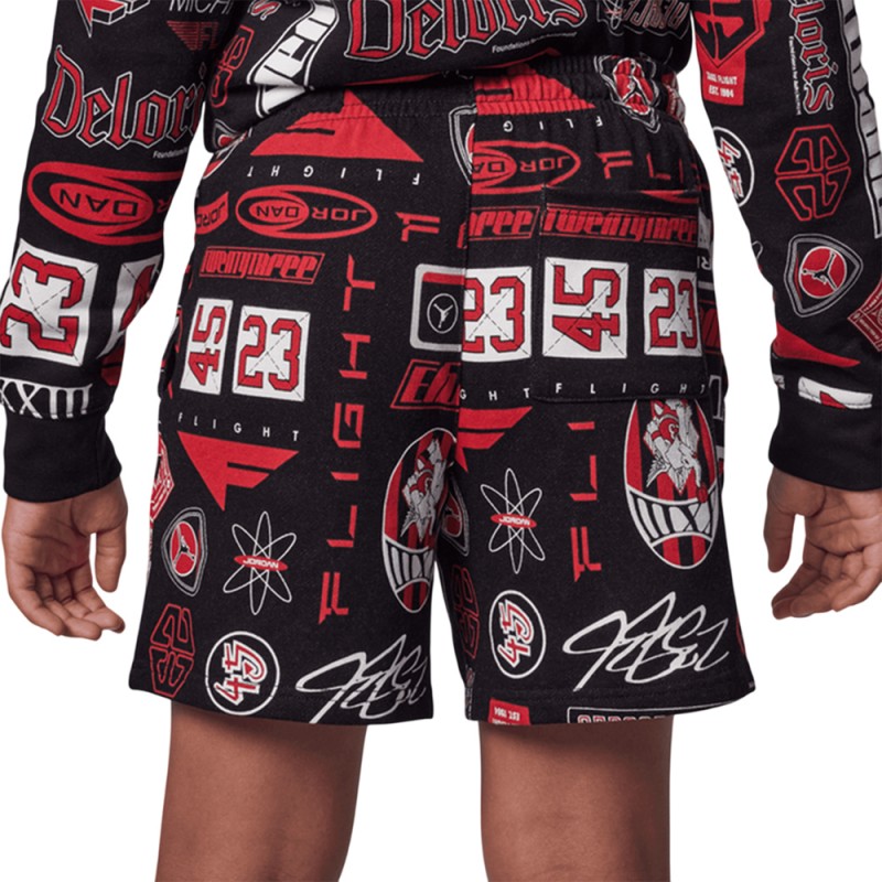 Nike JDB MJ ESSENTIALS FT AOP SHORT (95D743-023)