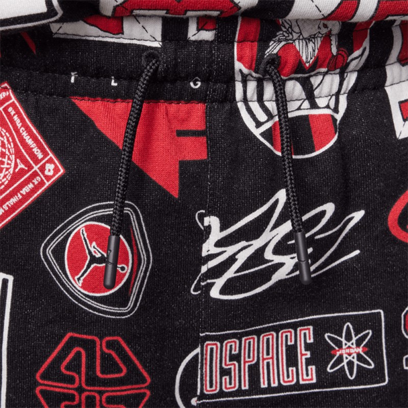 Nike JDB MJ ESSENTIALS FT AOP SHORT (95D743-023)