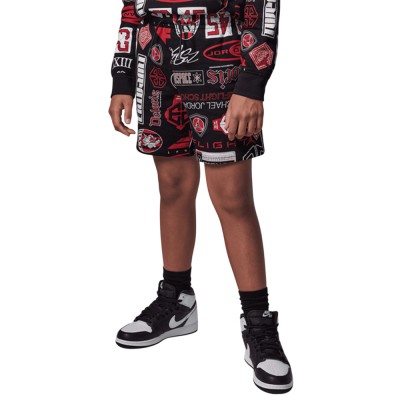 Nike JDB MJ ESSENTIALS FT AOP SHORT (95D743-023)