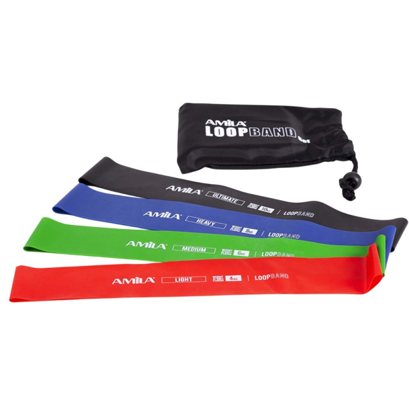 Amila Σετ Λάστιχα Αντίστασης AMILA SMALL LOOPBAND (Light - Ultimate) (96605)