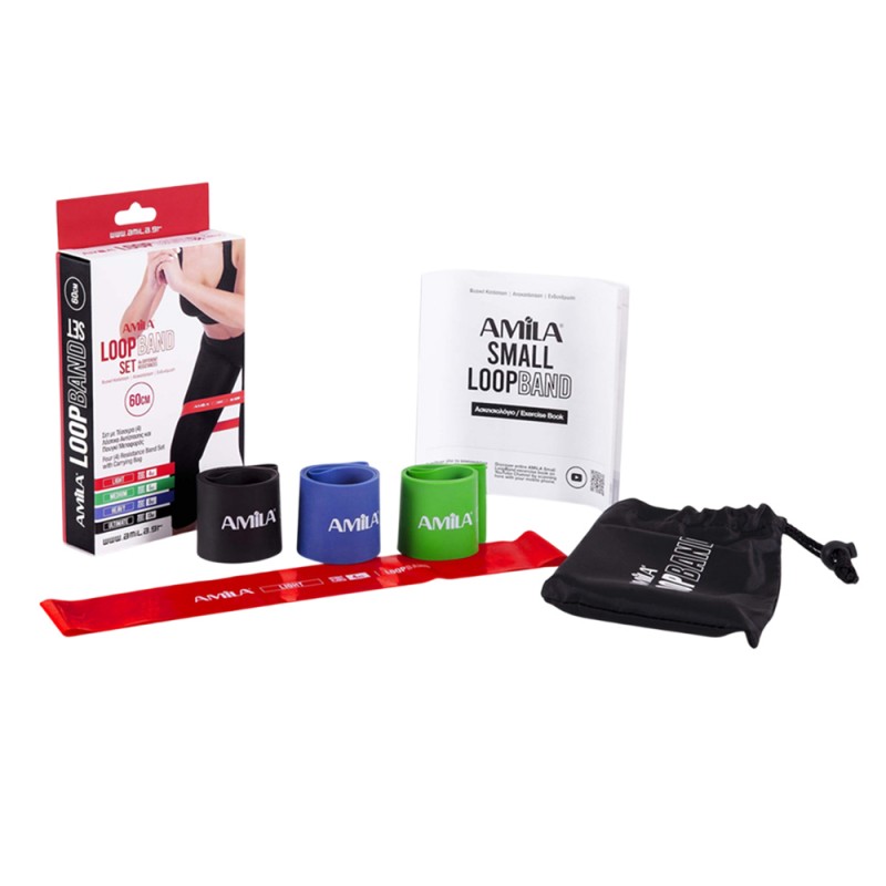 Amila Σετ Λάστιχα Αντίστασης AMILA SMALL LOOPBAND (Light - Ultimate) (96605)