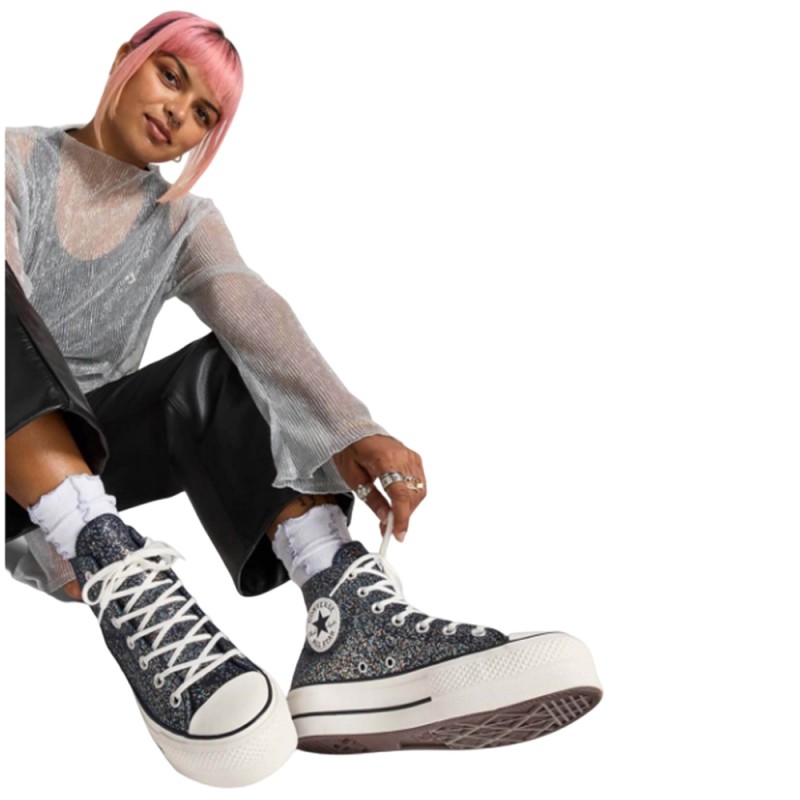 Converse CHUCK TAYLOR ALL STAR LIFT PLATFORM GLITTER (A09551C)