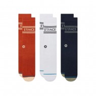 STANCE BASIC 3 PACK CREW (A556D20SRO INDIGO)