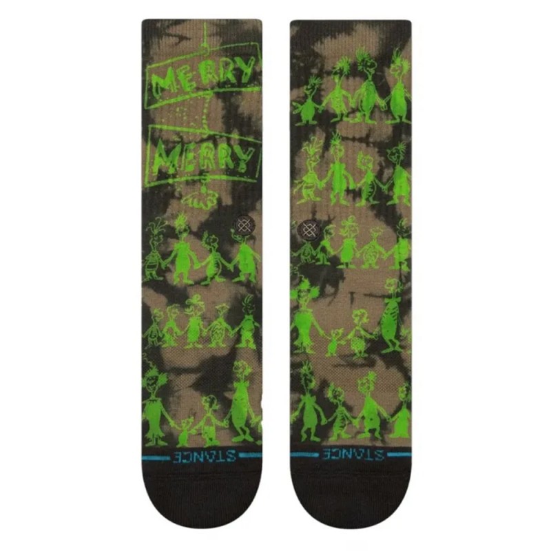 STANCE DOWN IN WHOVILE CREW (A556D24DOW BLK)