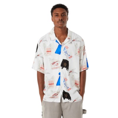 HUF MERIDA S/S RESORT SHIRT (BU00236 MULTI)