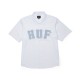 HUF ARCH MESH BUTTON UP (BU00237 WHITE)