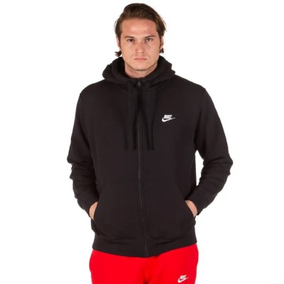 Nike M NSW CLUB HOODIE FZ BB (BV2645-010)