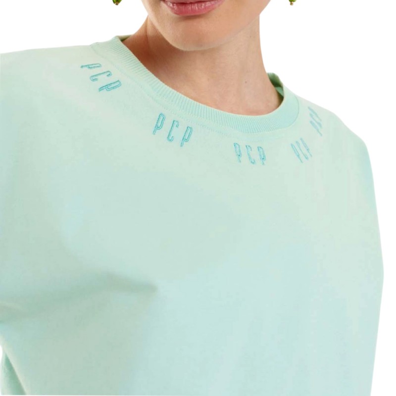 PCP AMELIE CROP T-SHIRT ΜΠΛΟΥΖΑΚΙ ΤΟΠ (CROP0009 Mint)