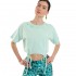 PCP AMELIE CROP T-SHIRT ΜΠΛΟΥΖΑΚΙ ΤΟΠ (CROP0009 Mint)
