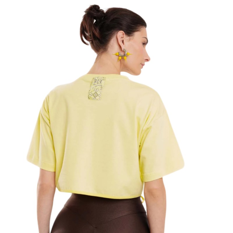 PCP AMELIE CROP T-SHIRT ΜΠΛΟΥΖΑΚΙ ΤΟΠ (CROP0009 Yellow)
