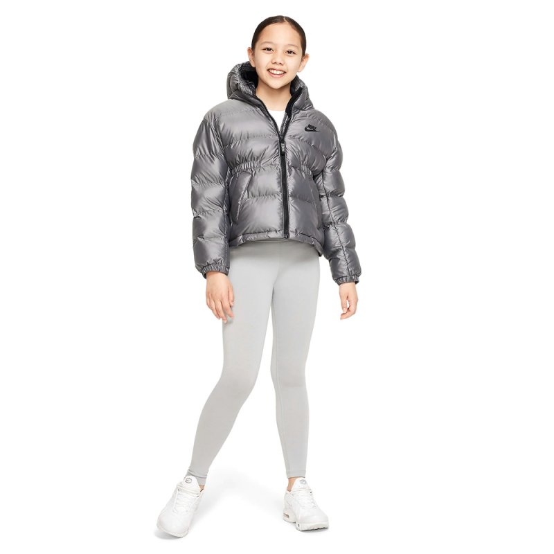 Nike Sportswear Older Kids' (Girls') Synthetic-Fill Hooded Jacket (DR0452-010)