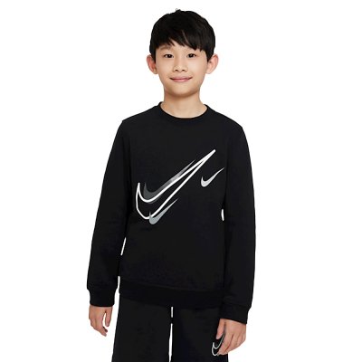 Nike Sportswear Fleece Crew Παιδική Μπλούζα Φούτερ (DX2296-010)