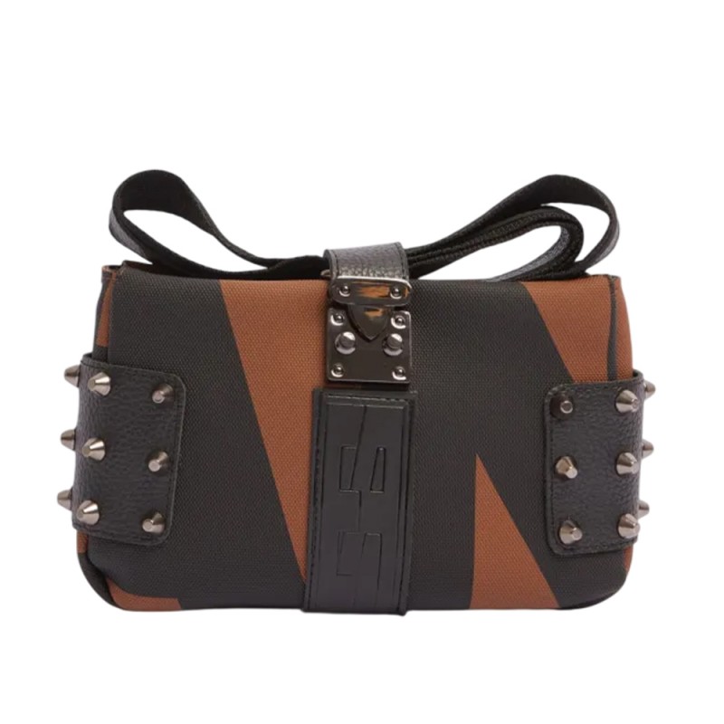 Elena Athanasiou City Lady Clutch BAG EA logo (EA-157 Brown)