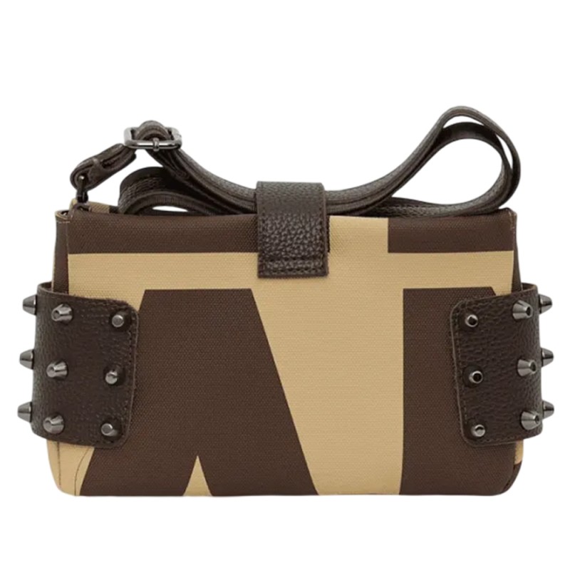 Elena Athanasiou City Lady Clutch BAG EA logo (EA-157 Vanilla)