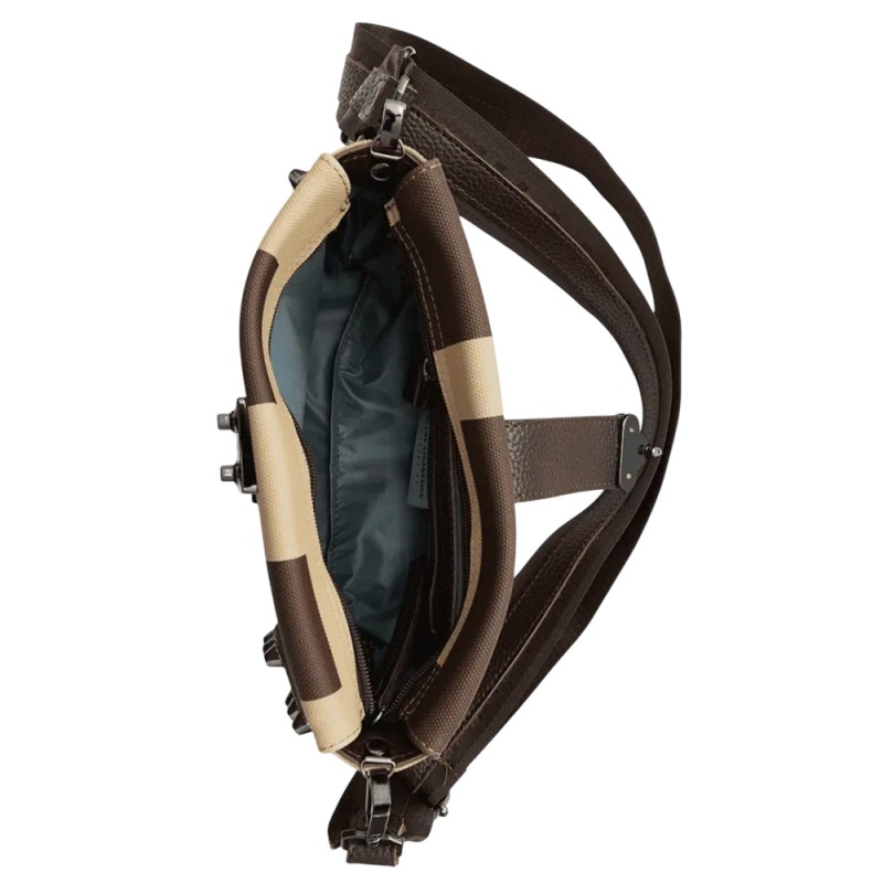 Elena Athanasiou City Lady Clutch BAG EA logo (EA-157 Vanilla)