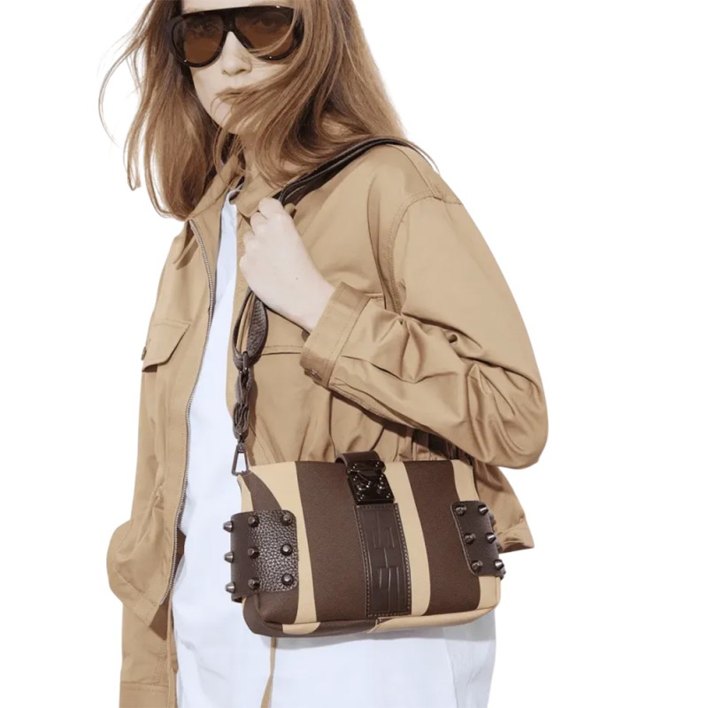 Elena Athanasiou City Lady Clutch BAG EA logo (EA-157 Vanilla)