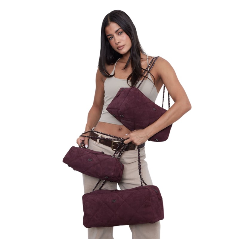 Elena Athanasiou Chain Silhouette Small (EA-167 Burgundy)