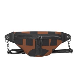 Elena Athanasiou Body Bag EA Logo Small Τσάντα Χιαστί (EA-171 Brown)