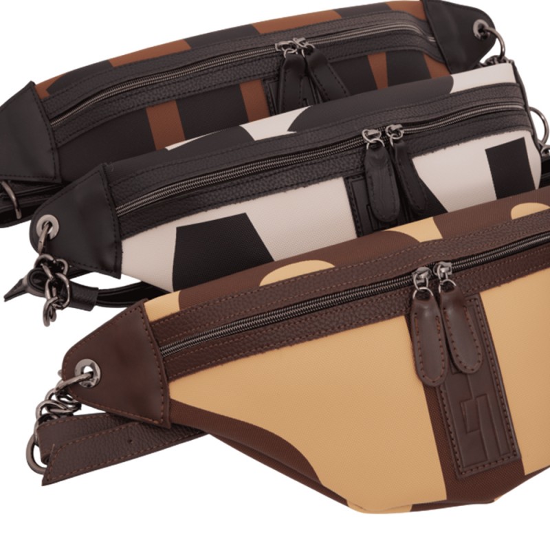 Elena Athanasiou Body Bag EA Logo Small Τσάντα Χιαστί (EA-171 Vanilla)