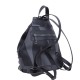 Elena Athanasiou Black N’ Metal EA Logo Backpack (EA-172 Grey-Nikel)