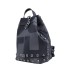 Elena Athanasiou Black N’ Metal EA Logo Backpack (EA-172 Grey-Nikel)
