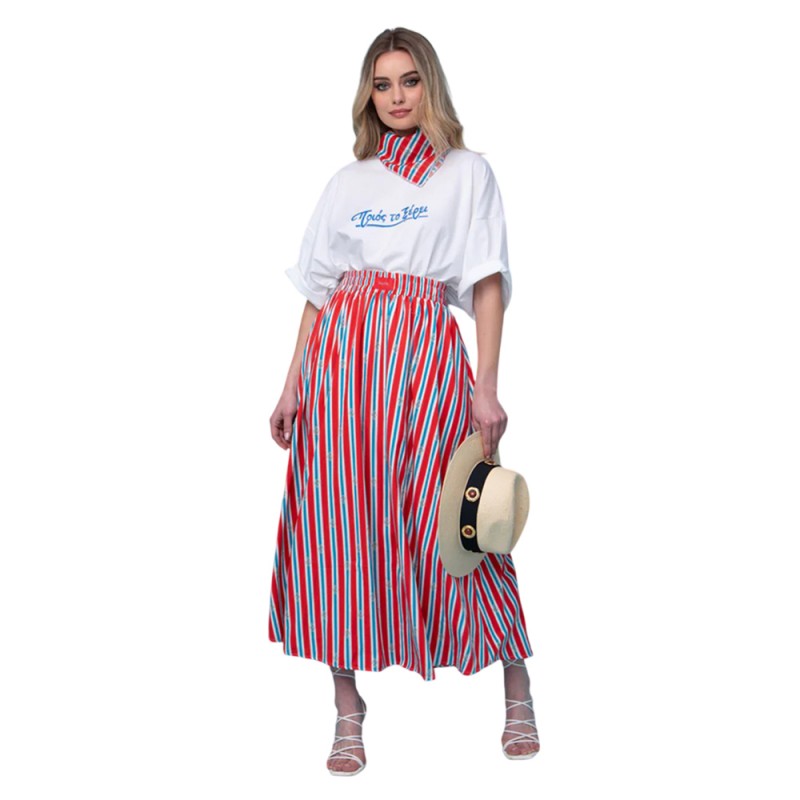 EAFTE Nautica skirt (EASU250225 MULTI)