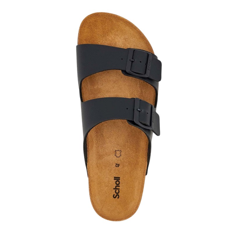 SCHOLL JULIEN SYNTHETIC MENS BLACK ΠΑΠΟΥΤΣΙ ΑΝΔΡΙΚΟ (F300721004 1004)