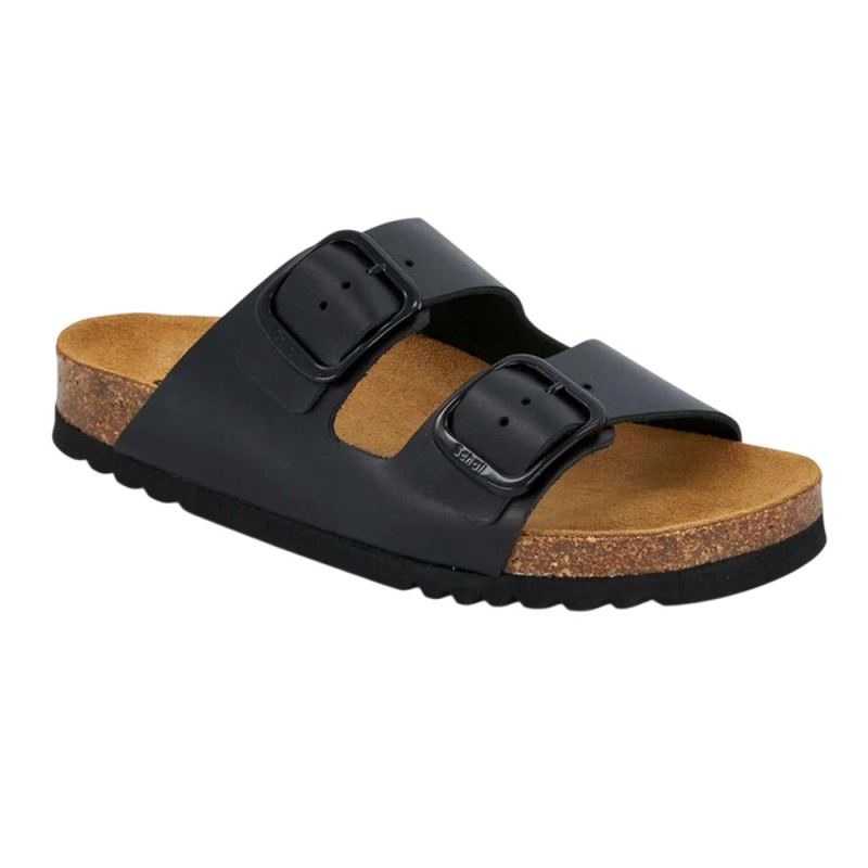 SCHOLL JOSEPHINE  EVA SANDAL BLACK  ΠΑΠΟΥΤΣΙ ΓΥΝΑΙΚΕΙΟ (F321641004 1004)